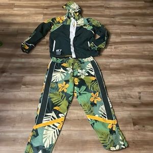 Lifted Research Group Hood Windbreaker Jacket and Pants - Size Large